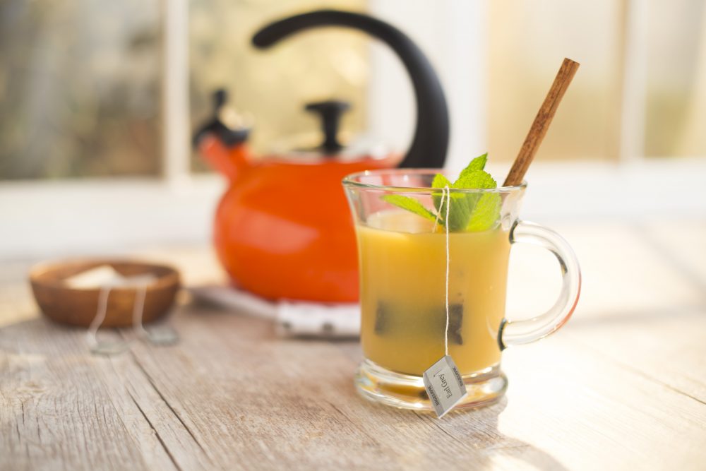 image of orange earl grey tea