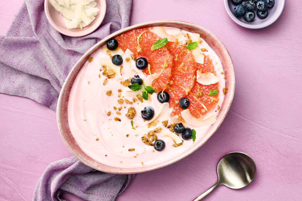 Blueberry Grapefruit Smoothie Bowl