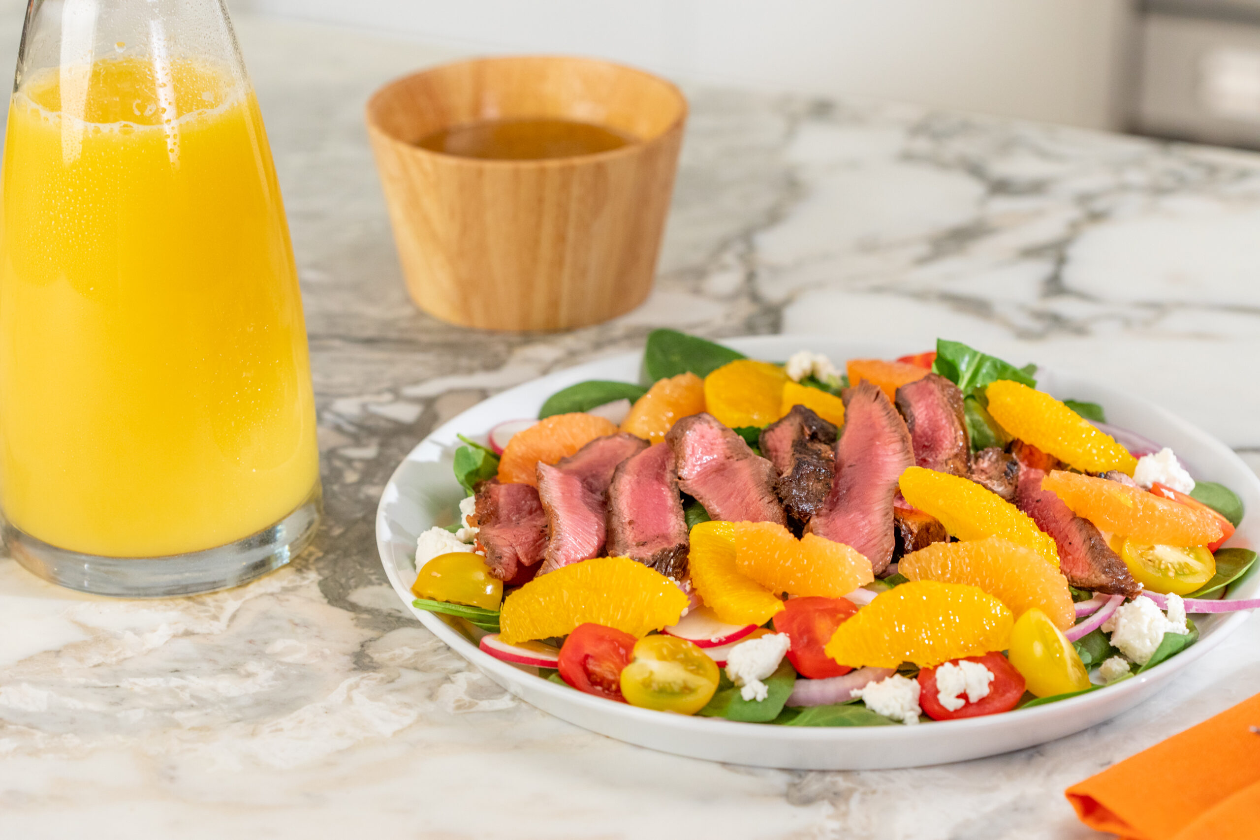 Citrus Marinated Steak Salad 14