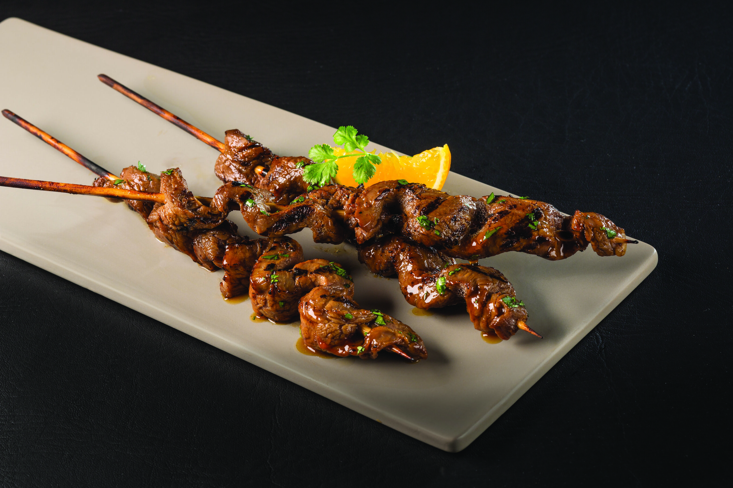 Steak Kabob With Florida Oj Hoisin Sauce